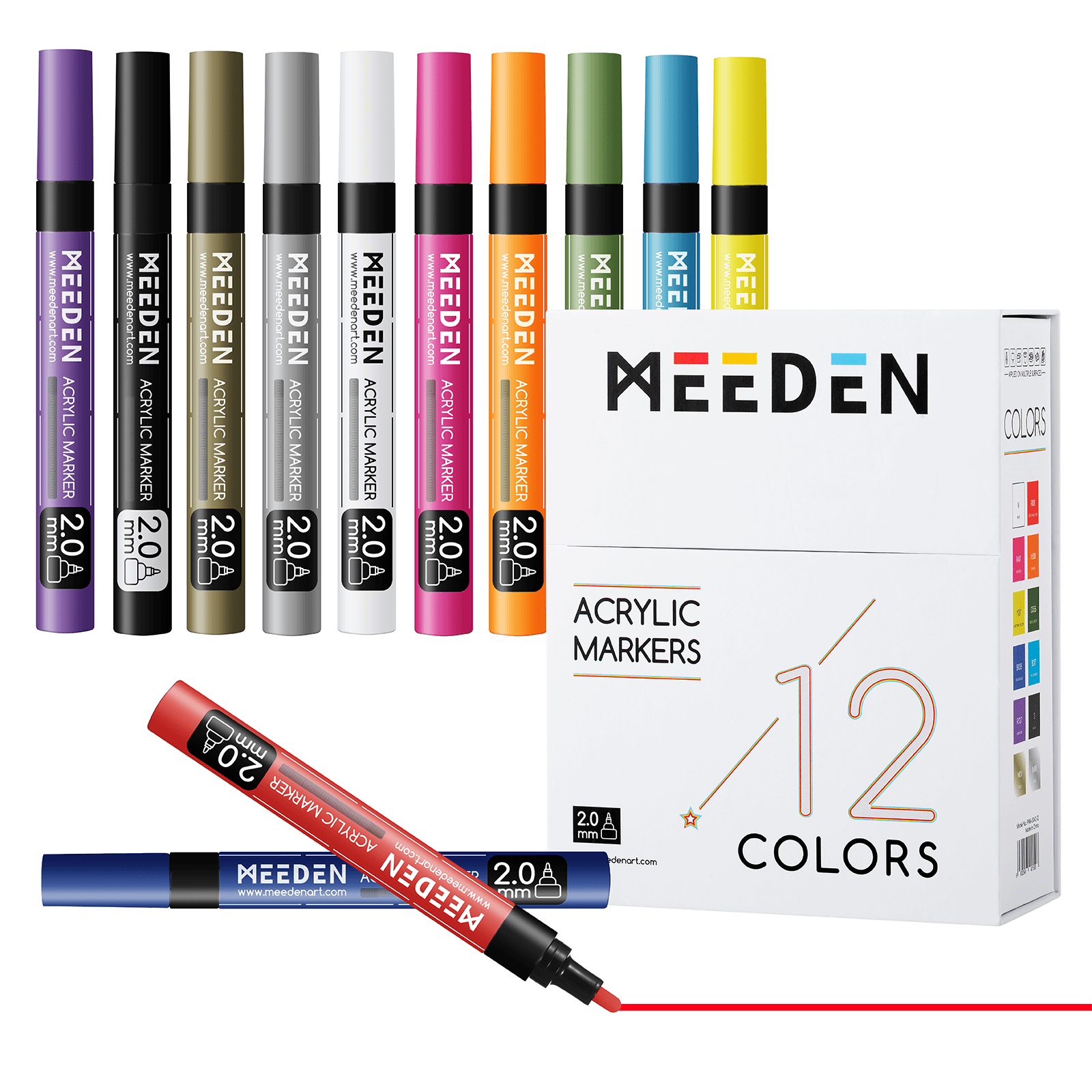 MEEDEN Artist Acrylic Paint Markers