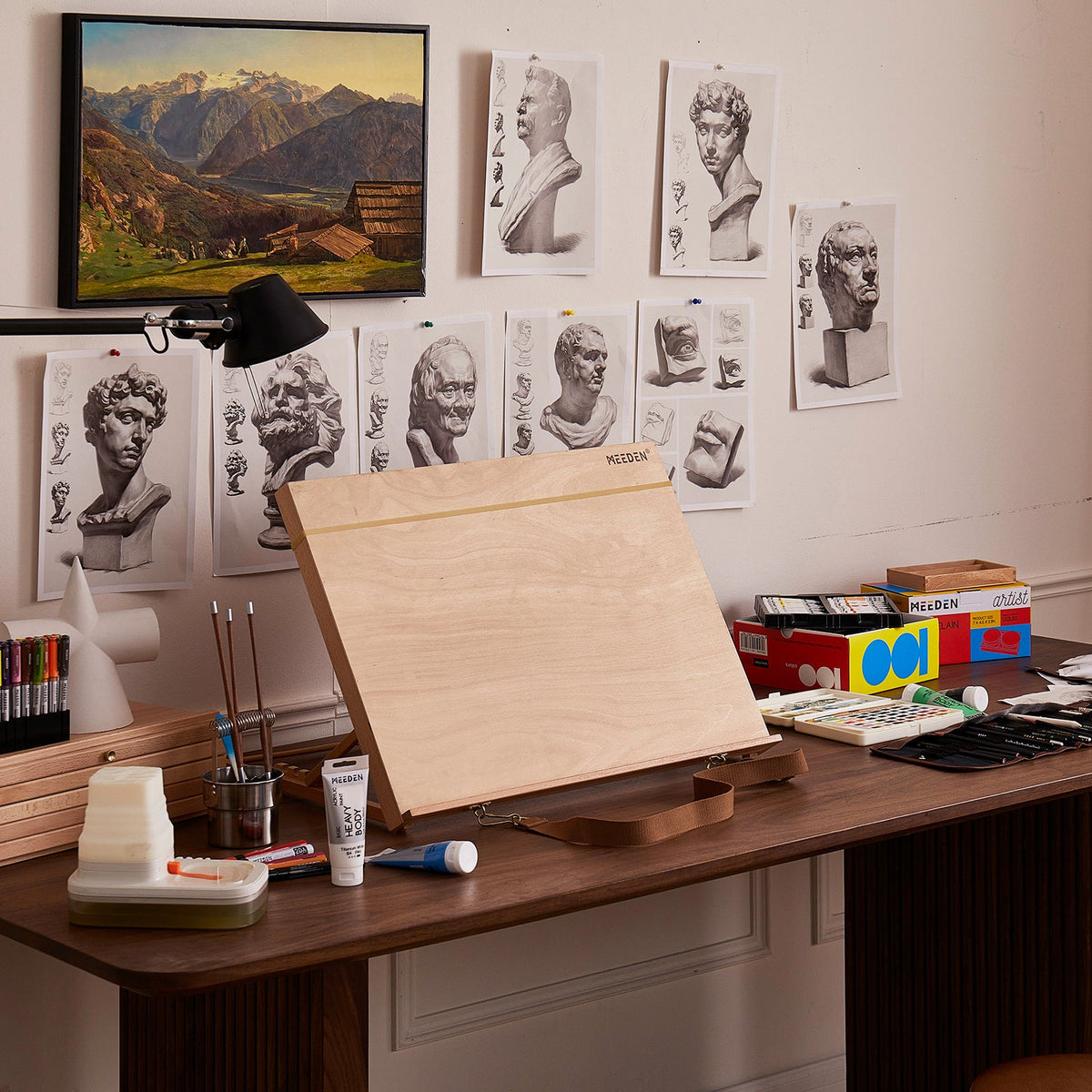 MEEDEN Large Studio Artist Sketching Tabletop Easel-HJ-A2