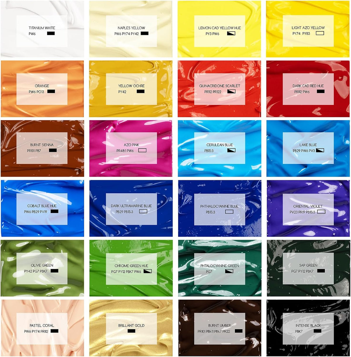 MEEDEN Studio Acrylic Paint, 1 L / 33.8 oz