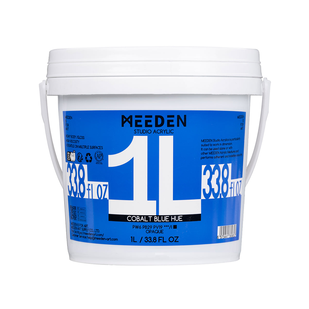 MEEDEN Studio Acrylic Paint, 1 L / 33.8 oz
