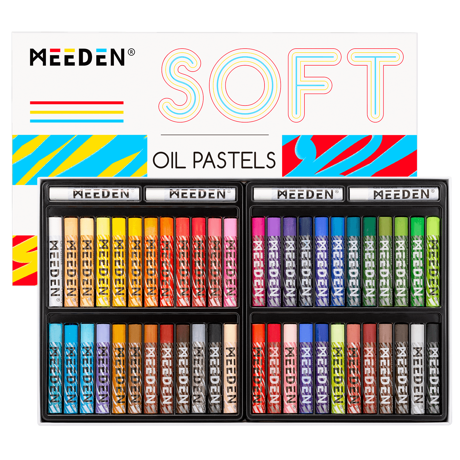 MEEDEN Soft Oil Pastels Set