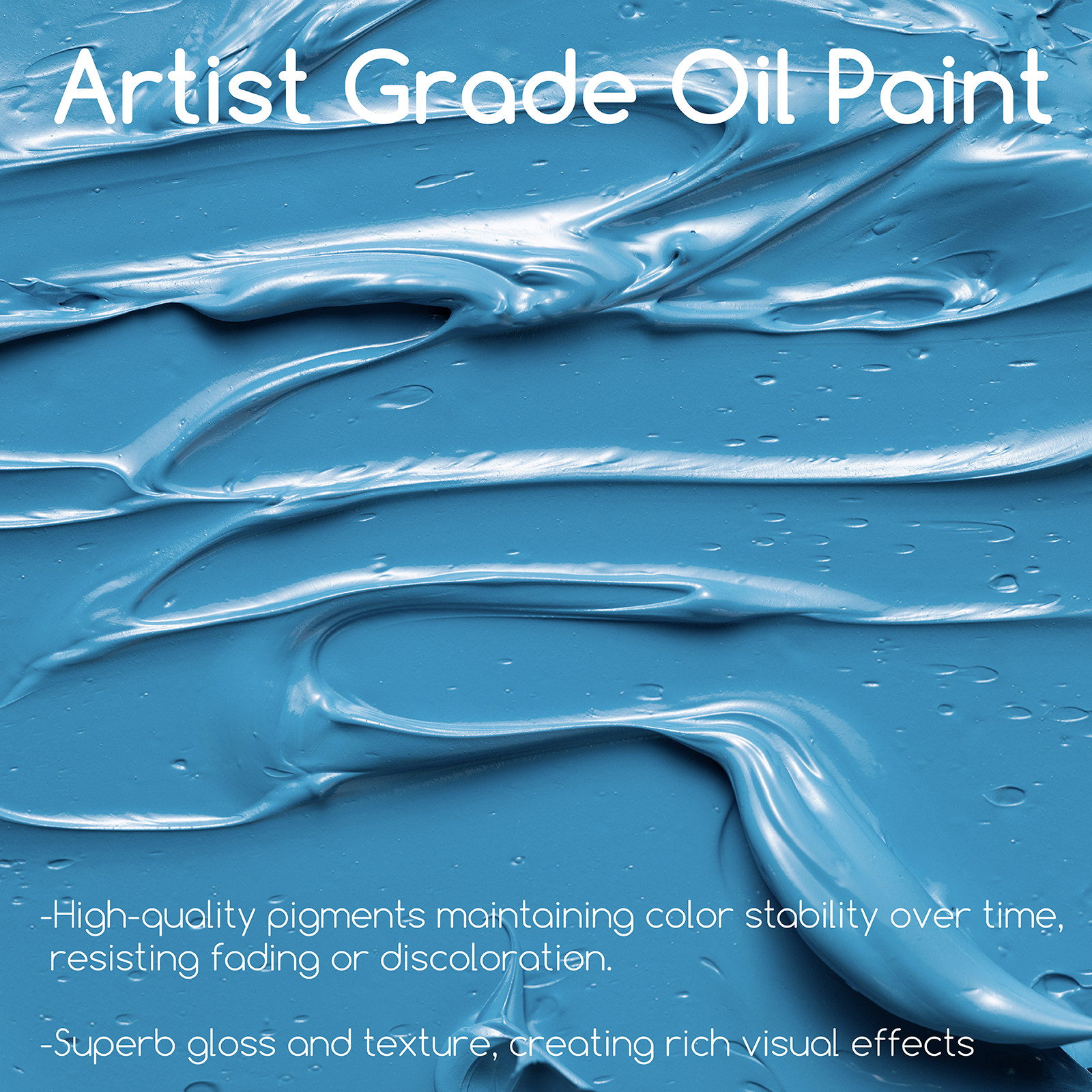 MEEDEN Artist Grade Oil Paint - 60ml/2oz, 12 Tubes
