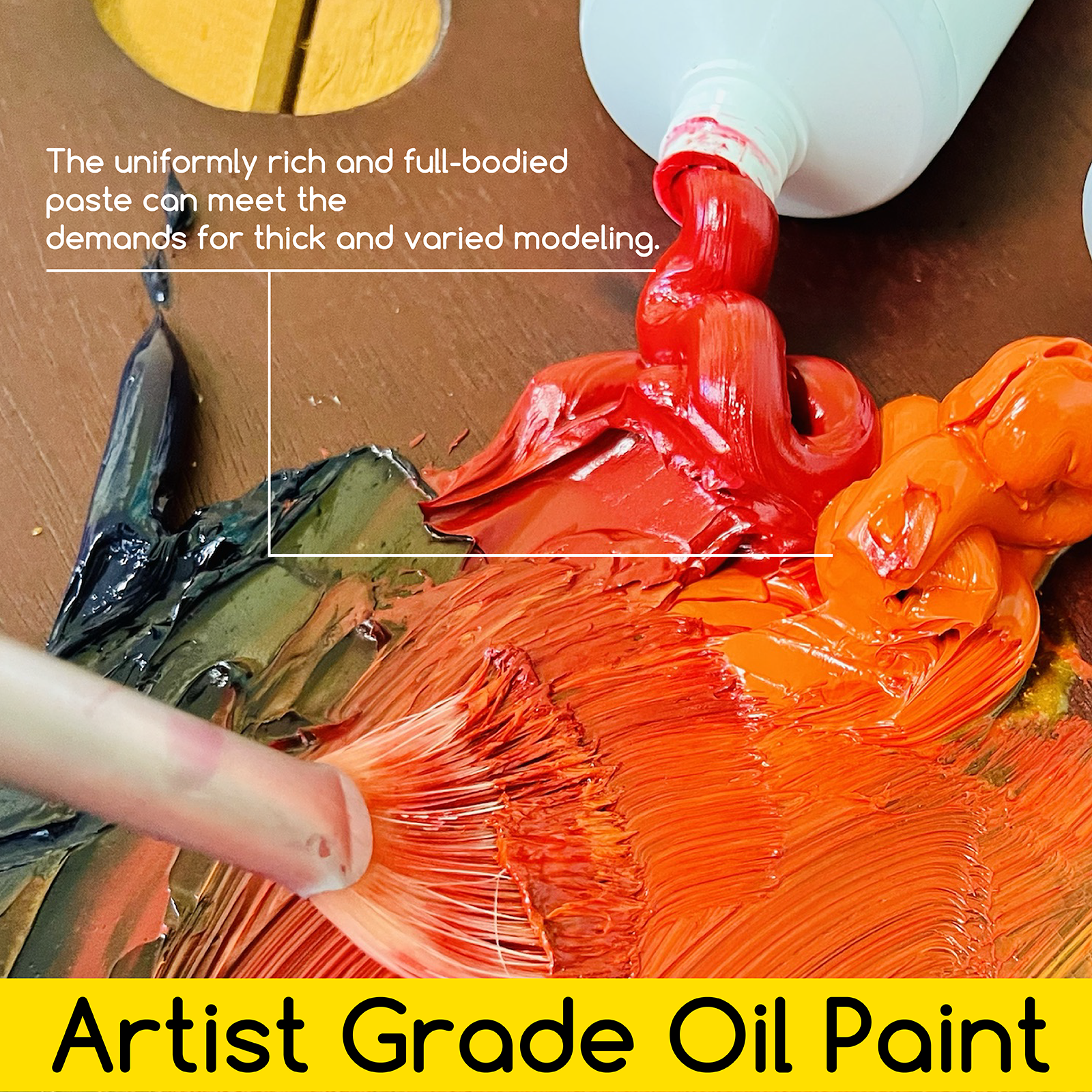 MEEDEN Artist Grade Oil Paint - 60ml/2oz, 12 Tubes