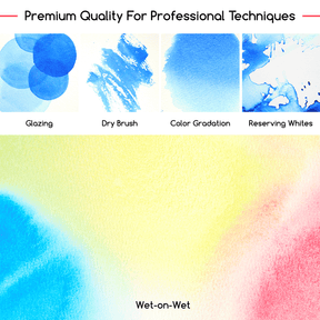 MEEDEN Watercolor Paint, 15ml/0.5oz