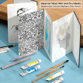 MEEDEN Watercolor Sketchbook - Portable, Acid-Free