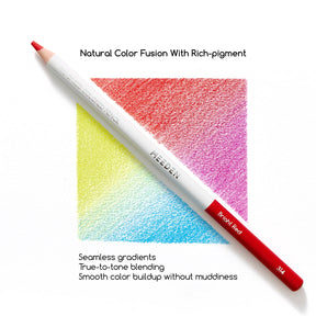 MEEDEN Professional 72-Color Oil Colored Pencils