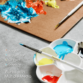 MEEDEN 10 Pcs Detail Paint Brush Set
