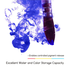 MEEDEN Solid Watercolor and Professional Brushes Set