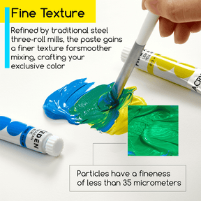 MEEDEN Acrylic Paint Set, 48 Tubes, 12 ml / 0.41 oz