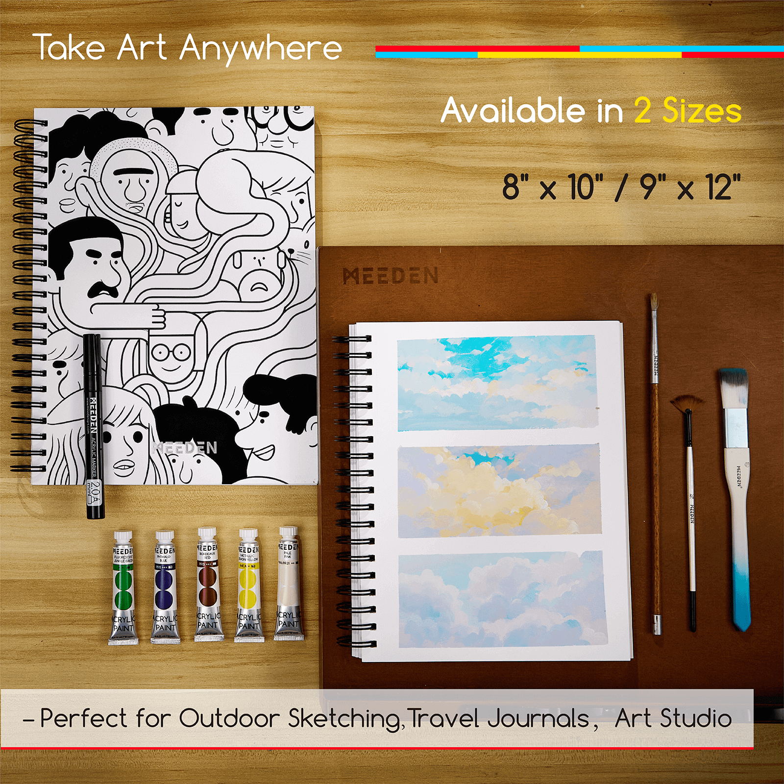 MEEDEN Mixed Media Paper Pad