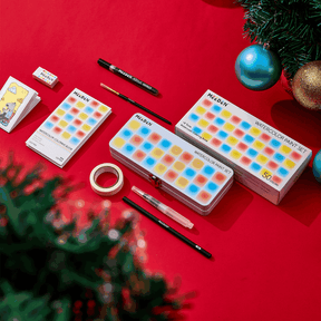 MEEDEN 50-Color Travel Watercolor Paint Kits