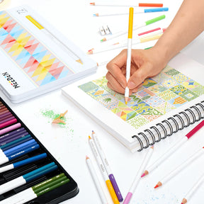MEEDEN Professional 120-Color Oil Colored Pencils