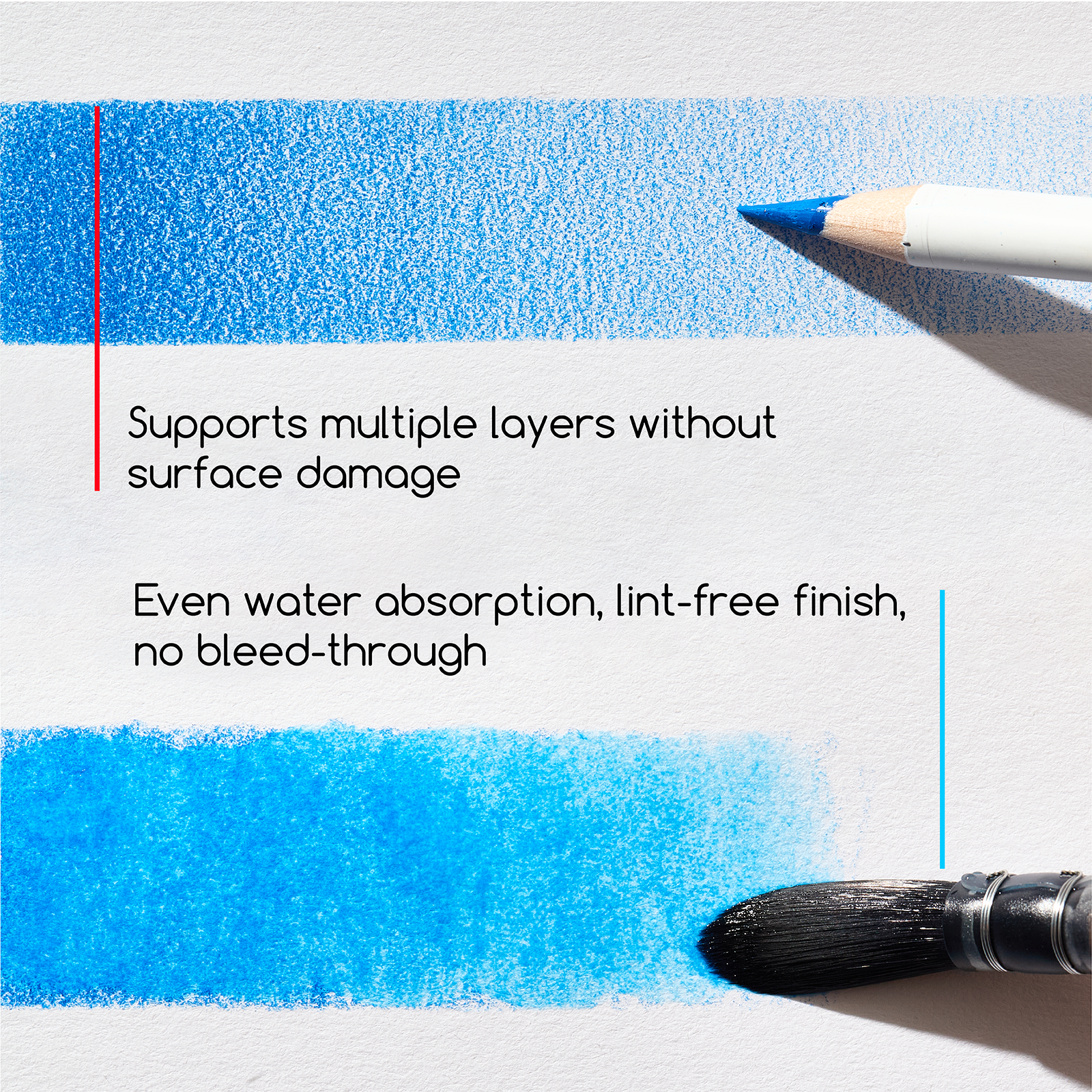 MEEDEN  100% Cotton Colored Pencil Sketchbook, 200gsm Hardcover Spiral Pad
