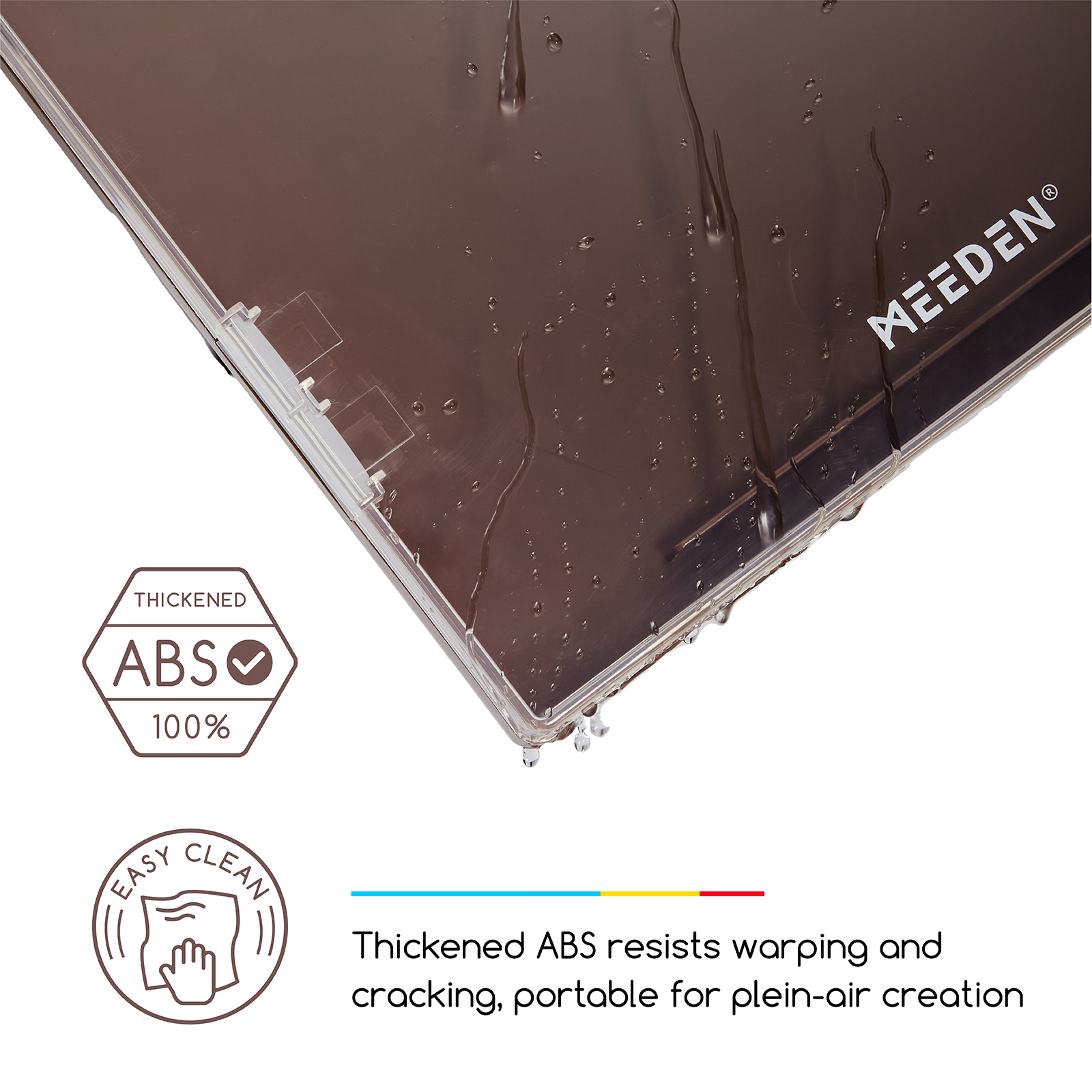 MEEDEN Portable Sketch Drawing Board | 2-in-1 Storage Clipboard for Artists