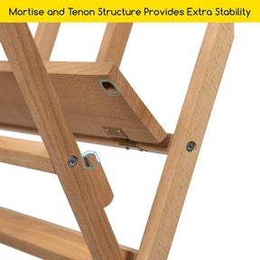 MEEDEN Beechwood Art Storage Rack