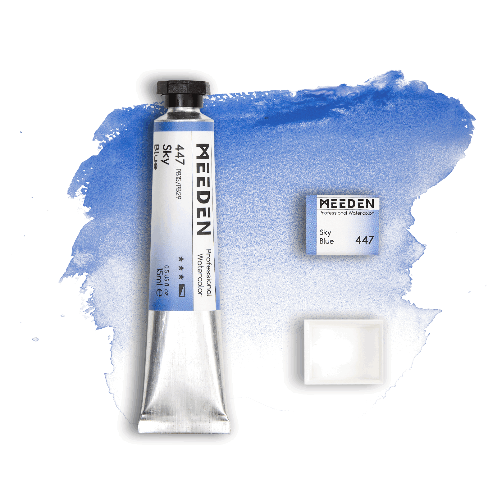 MEEDEN Watercolor Paint, 15ml/0.5oz