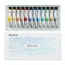 MEEDEN Professinal Watercolor Paint Set, 12 Colors 15ml/0.5oz