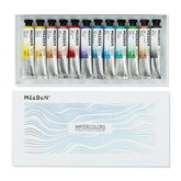 MEEDEN Professinal Watercolor Paint Set, 12 Colors 15ml/0.5oz
