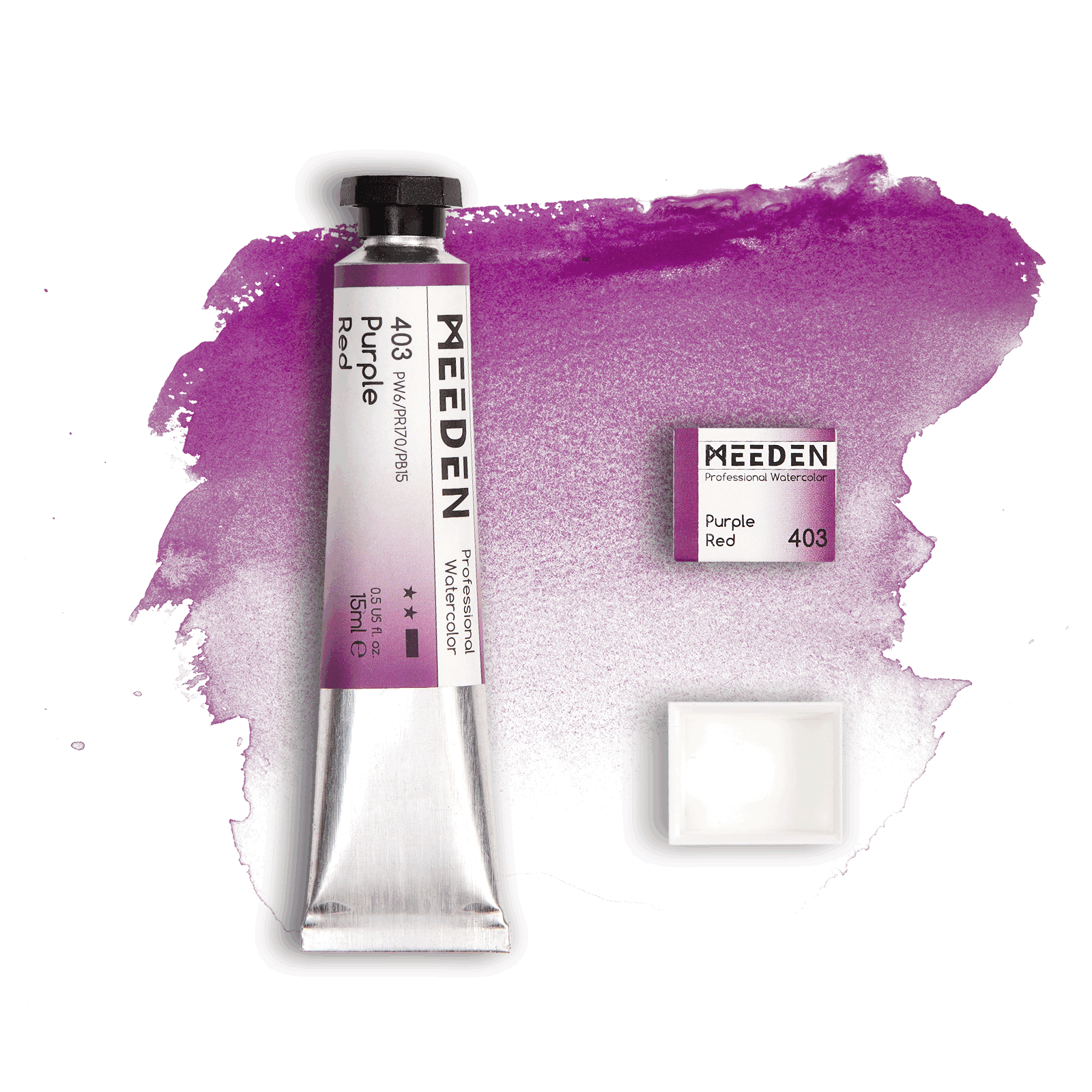MEEDEN Watercolor Paint, 15ml/0.5oz