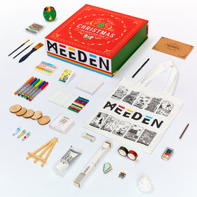 MEEDEN Creative Christmas Countdown: Art & DIY in One Box