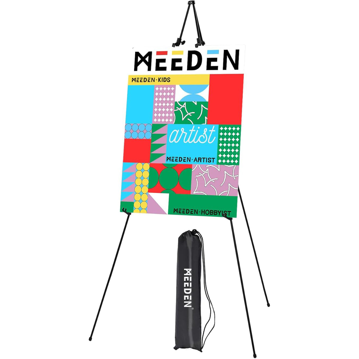 MEEDEN Adjustable Height Tripod Display Stand with Bag