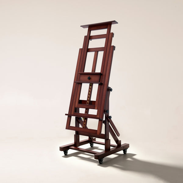 MEEDEN Deluxe Multi-Function Heavy Duty Large Artist Easel-Deep Walnut-DHJ-3