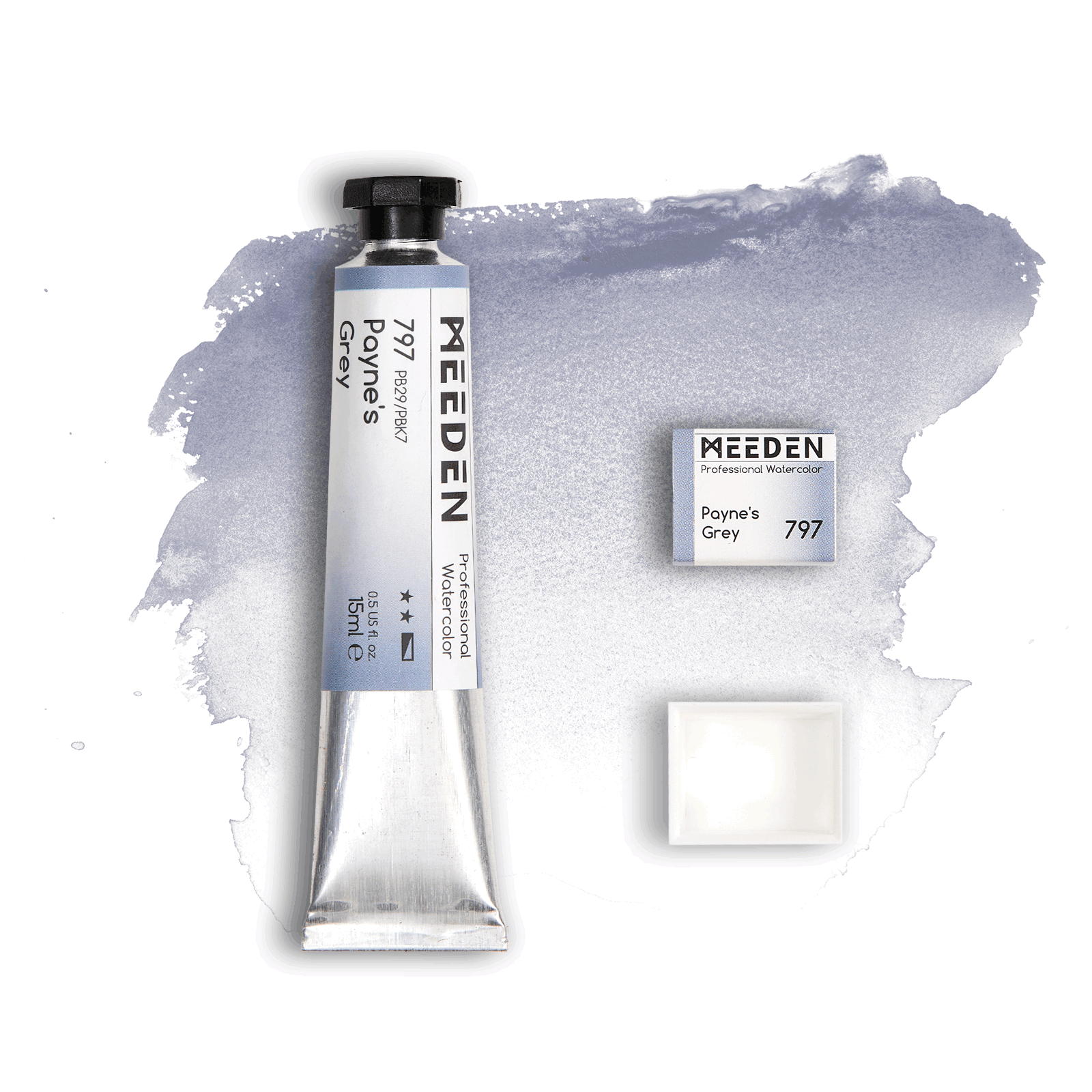MEEDEN Watercolor Paint, 15ml/0.5oz