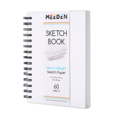 MEEDEN Artist Sketchbook Paper Pad with Heavy Weight Paper