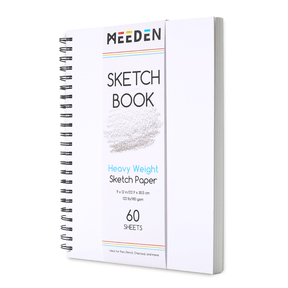 MEEDEN Artist Sketchbook Paper Pad with Heavy Weight Paper