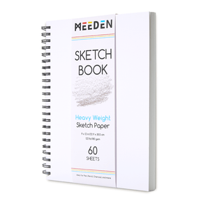 MEEDEN Artist Sketchbook Paper Pad with Heavy Weight Paper
