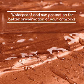 MEEDN 3-Colors Metallic Acrylic Paint Set, 300ml