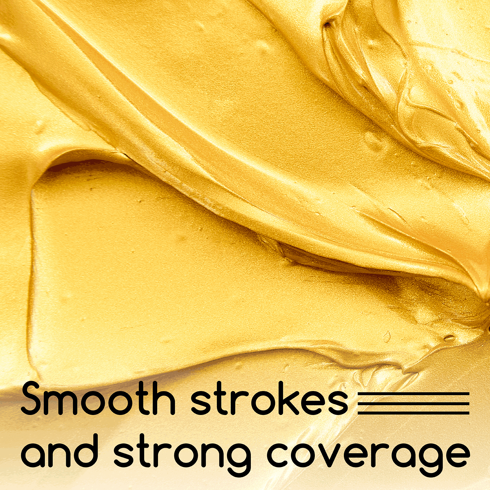 MEEDN 3-Colors Metallic Acrylic Paint Set, 300ml