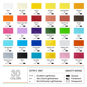MEEDEN Acrylic Markers, Bamboo 32 Compartments Holder & Heavyweight Sketchbook Paper Pad Set