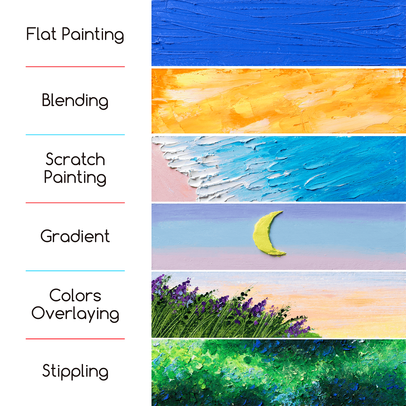 MEEDEN Soft Oil Pastels Set