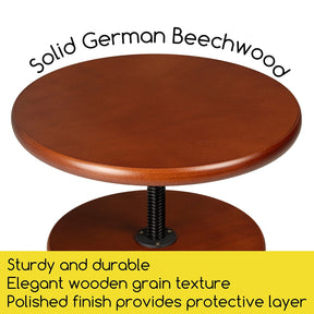 MEEDEN Vintage Adjustable Wooden Drafting Table & Stool Set-XSZ-4