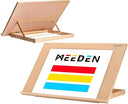 MEEDEN Adjustable Large Wooden Tabletop Easel, Natural