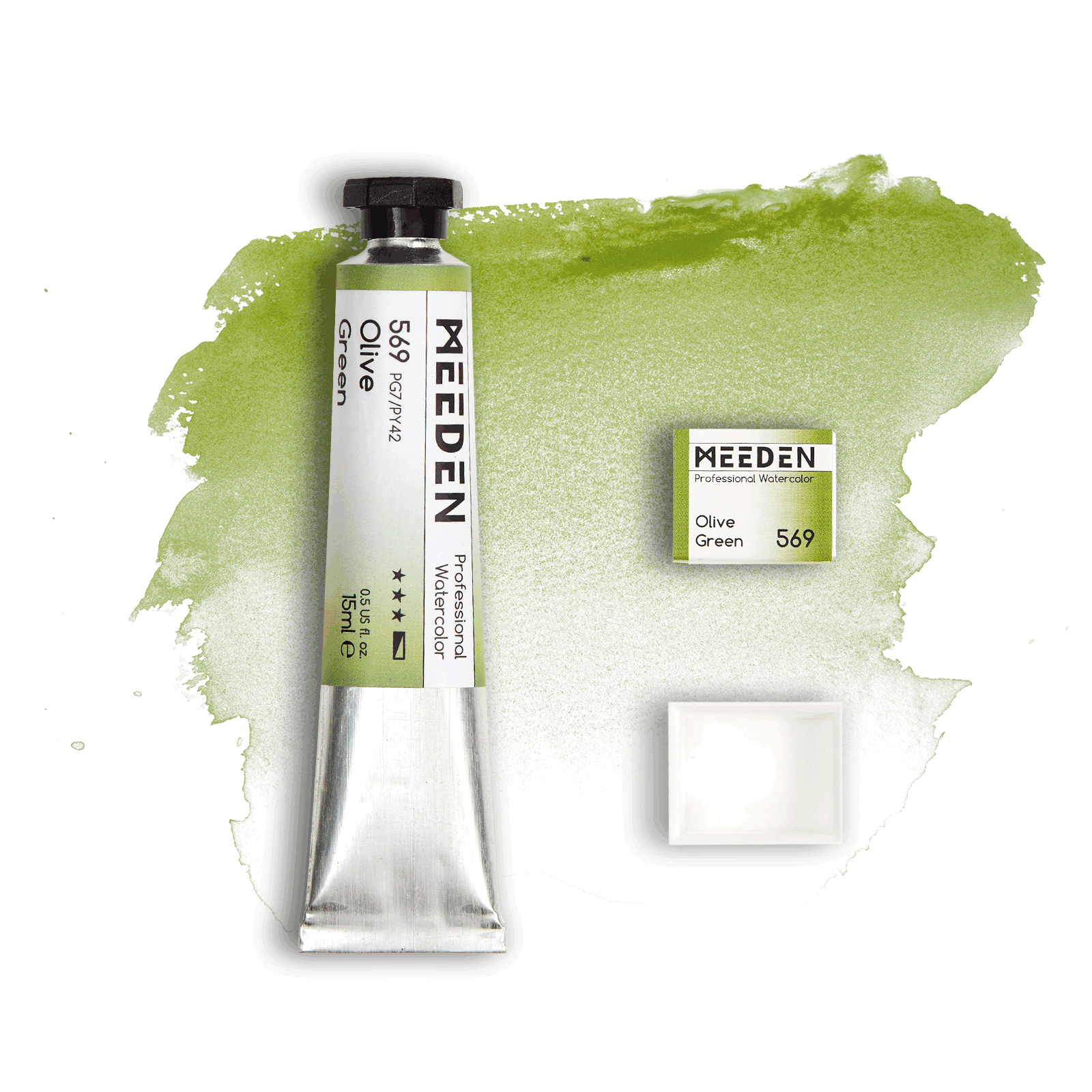 MEEDEN Watercolor Paint, 15ml/0.5oz