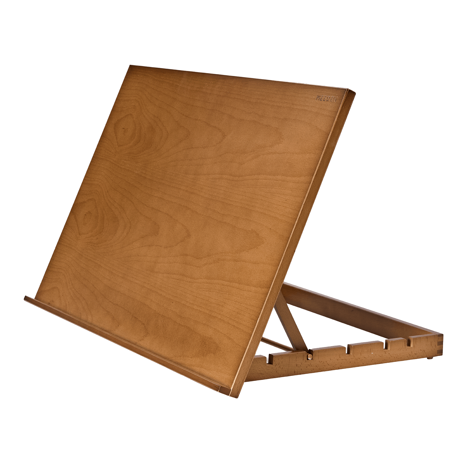 MEEDEN Adjustable Extra Large Wooden Tabletop Easel, Walnut