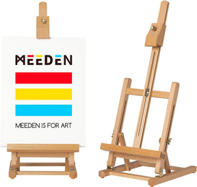 MEEDEN H-Frame Tabletop Easel for Painting: Adjustable Desktop Easel HJ-6C