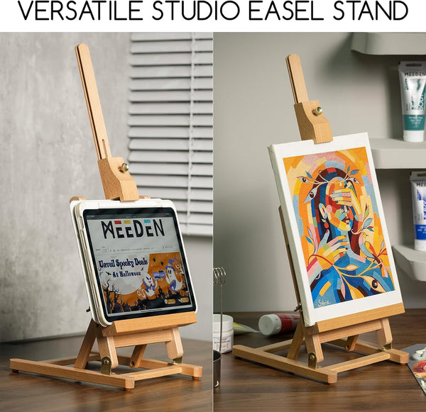 MEEDEN H-Frame Tabletop Easel for Painting: Adjustable Desktop Easel HJ-6C