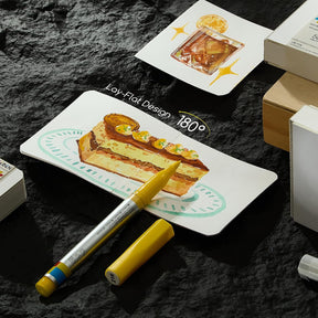 MEEDEN Mini Sketchbook Set – 190gsm Portable Drawing Paper, 3 Sizes, 150 Pages