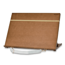MEEDEN Wooden Tabletop Easel – 5-Position Adjustable Drawing Board with Shoulder Strap, Walnut-A2