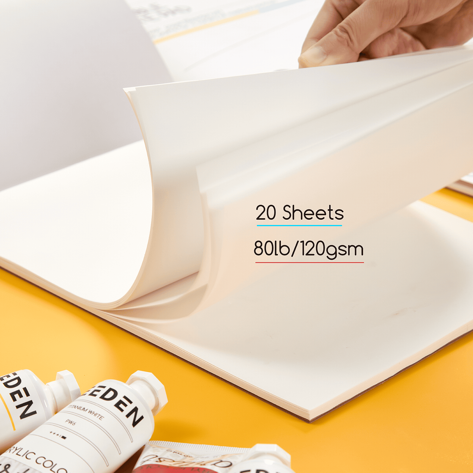 MEEDEN Artist Palette Paper Pad