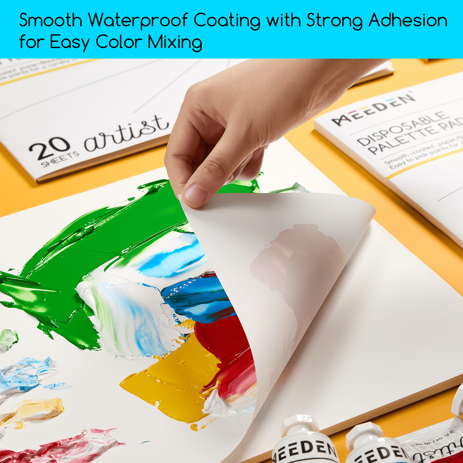 MEEDEN Artist Palette Paper Pad
