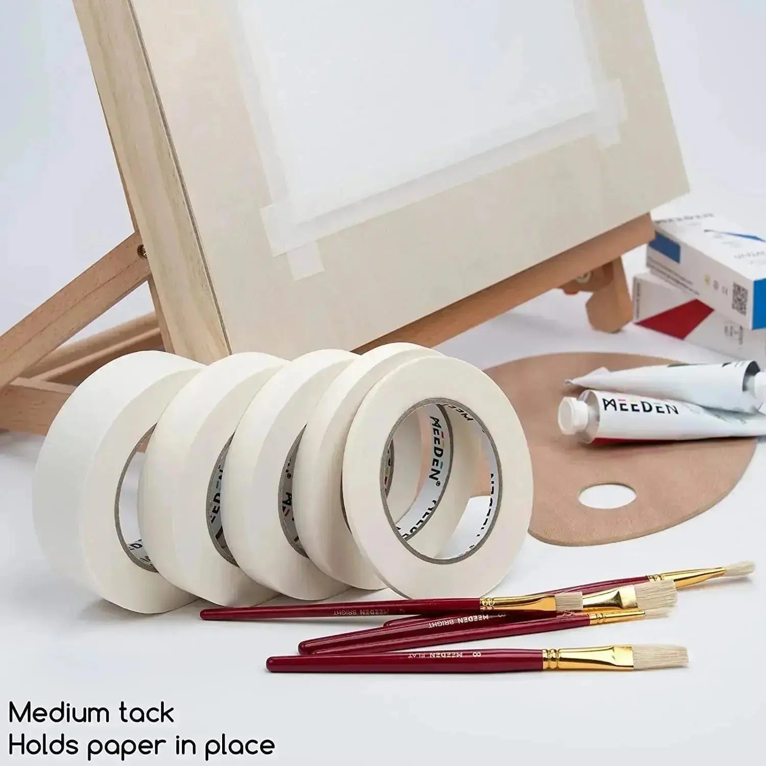 MEEDEN 6 Pack Artist Tape 0.5",0.75",1.0" with Total 1082.7FT (330m)
