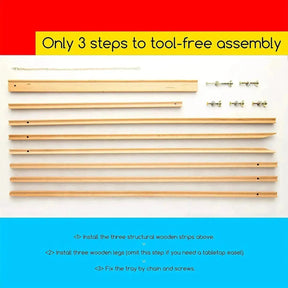 MEEDEN Beech Wood Tripod Display Easel Stand-WJ-7 - MEEDEN ARTEasel