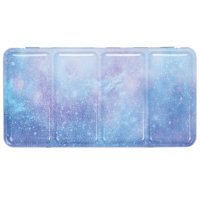 MEEDEN Empty Watercolor Tin Palette with 52 Pcs Half Pans MEEDEN