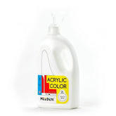 MEEDEN Titanium White Acrylic Paint, Extra-Large 2L /67 oz - MEEDEN ARTPaint