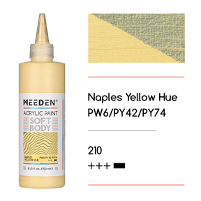 MEEDEN Soft Body Acrylic Paints Set, 37 Colors x 250ml/8.45oz