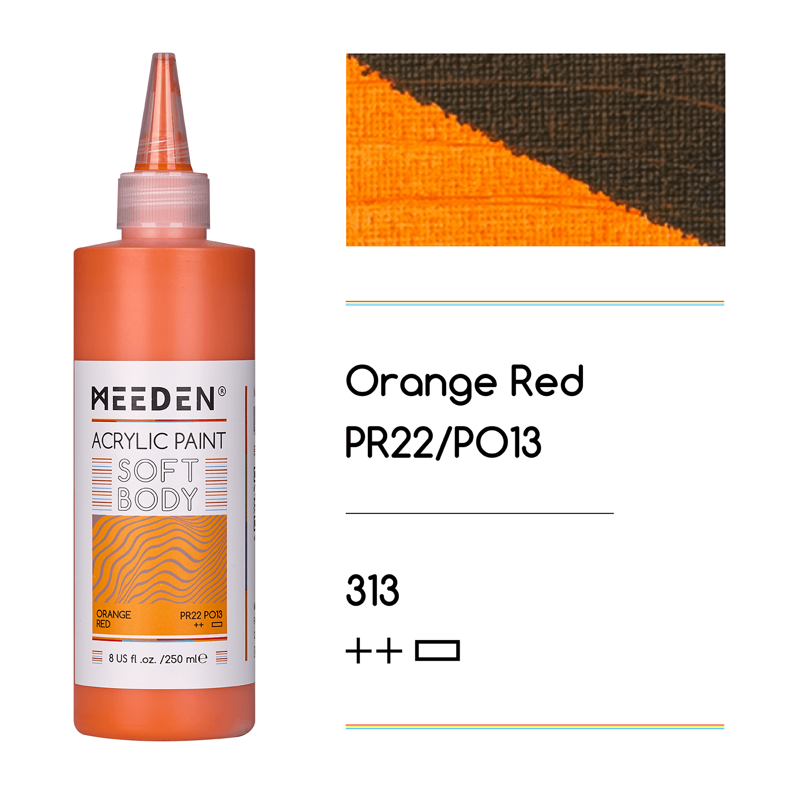 MEEDEN Soft Body Acrylic Paints Set, 37 Colors x 250ml/8.45oz